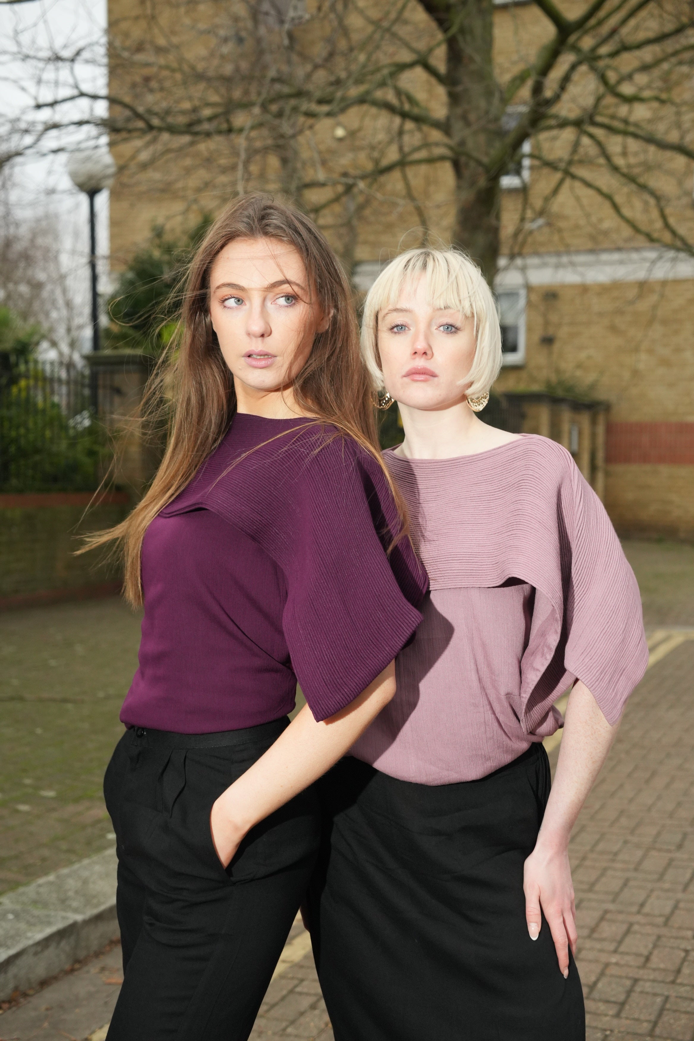 PLEAT AND POISE TOP